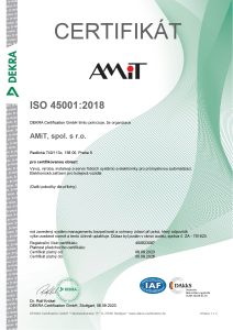 ISO 45001:2018 CZ